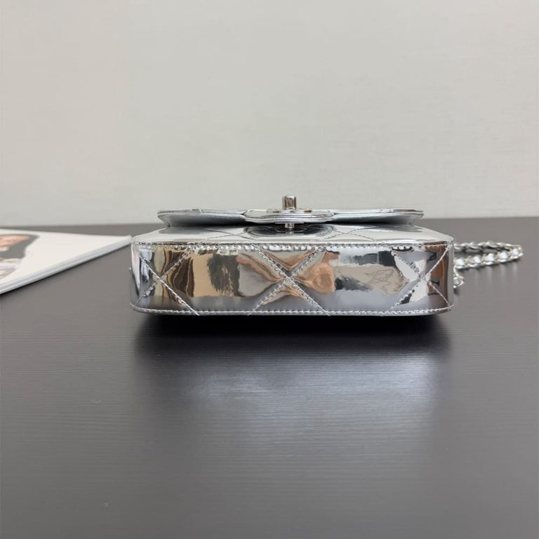 Ch**el Mini Flap Bag with Top Handle(high-end grade)