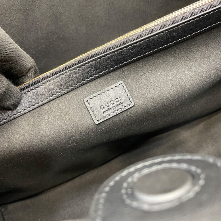 GG Emblem large tote bag