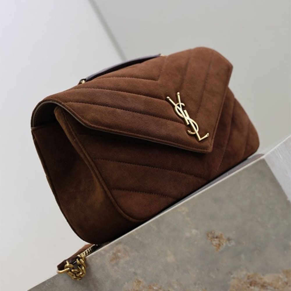 Y51 LOULOU Medium in MATELASSE suede(HIGH-END GRADE)