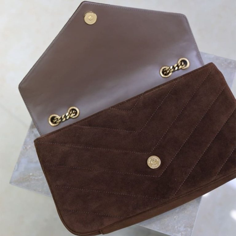 Y51 LOULOU Medium in MATELASSE suede(HIGH-END GRADE)