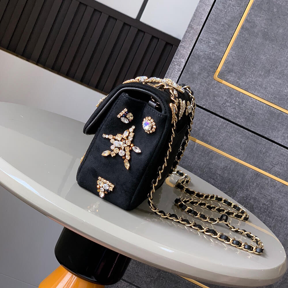 Ch**el MINI FLAP HANDBAG(HIGH-END GRADE)