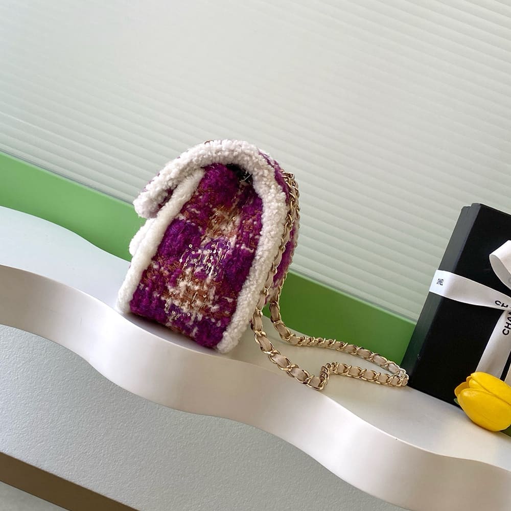 Ch**el LARGE FLAP BAG(HIGH-END GRADE)