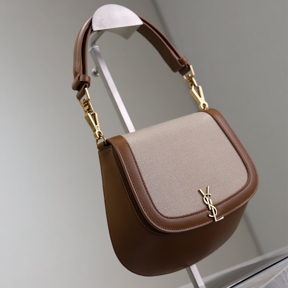 Y51 Mini VOLTAIRE top handle bag in canvas(HIGH-END GRADE)