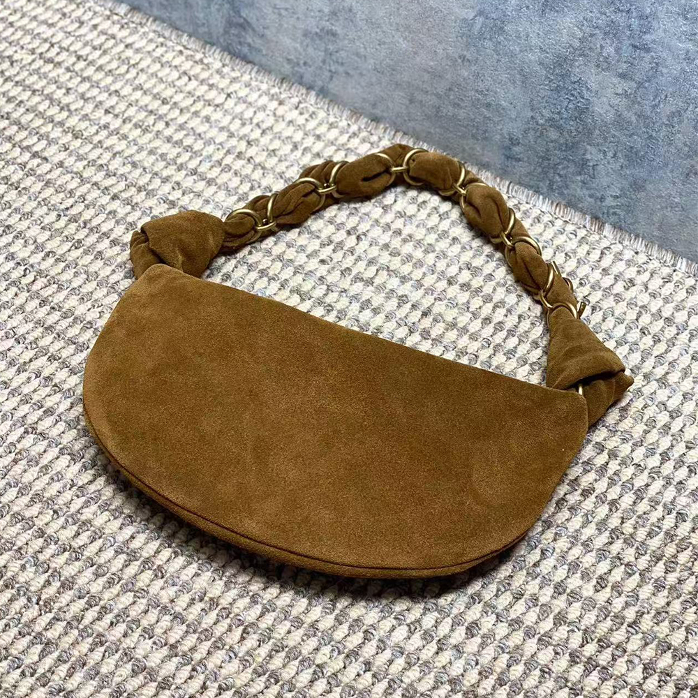 Y51 AMALIA Mini Lambskin Hobo Handbag(HIGH-END GRADE)