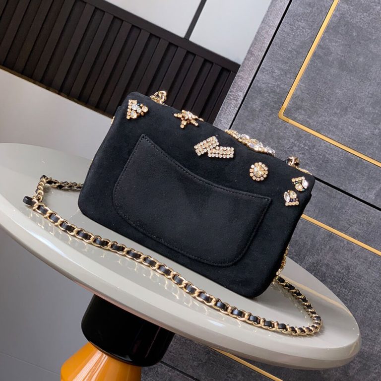 Ch**el MINI FLAP HANDBAG(HIGH-END GRADE)