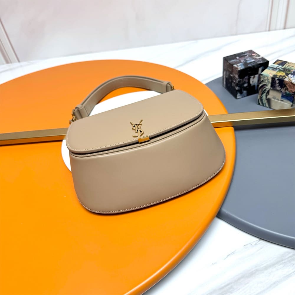Y51 Mini VOLTAIRE TOP HANDLE bag in BOX Sa1nt Lau*nt(HIGH-END GRADE)