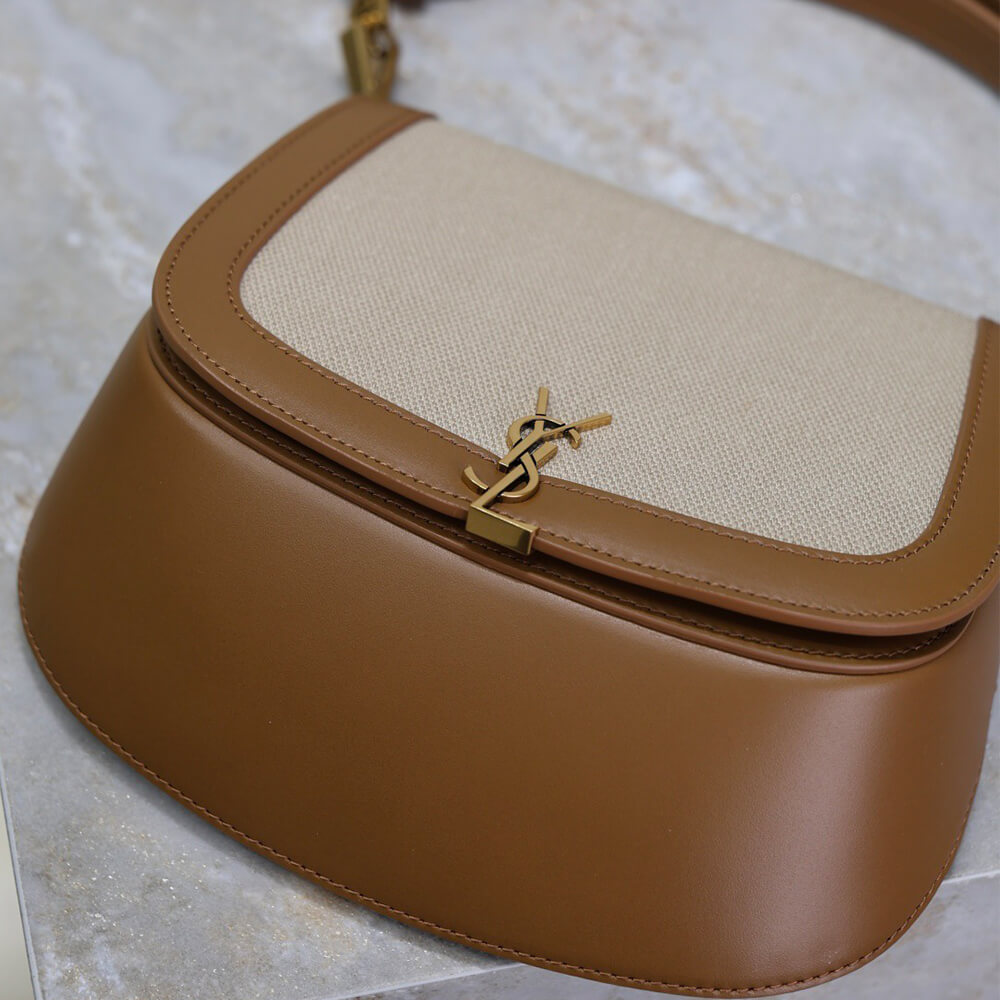 Y51 Mini VOLTAIRE top handle bag in canvas(HIGH-END GRADE)