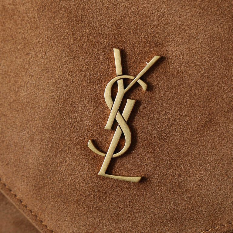 Y51 CASSANDRE XXL pouch on chain in suede