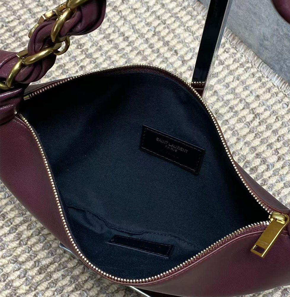 Y51 AMALIA Mini Lambskin Hobo Handbag(HIGH-END GRADE)