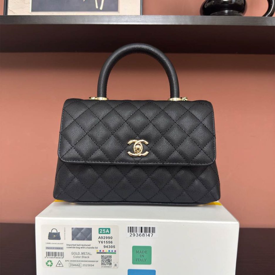 Ch**el Small Coco Handle Flap Shoulder Bag