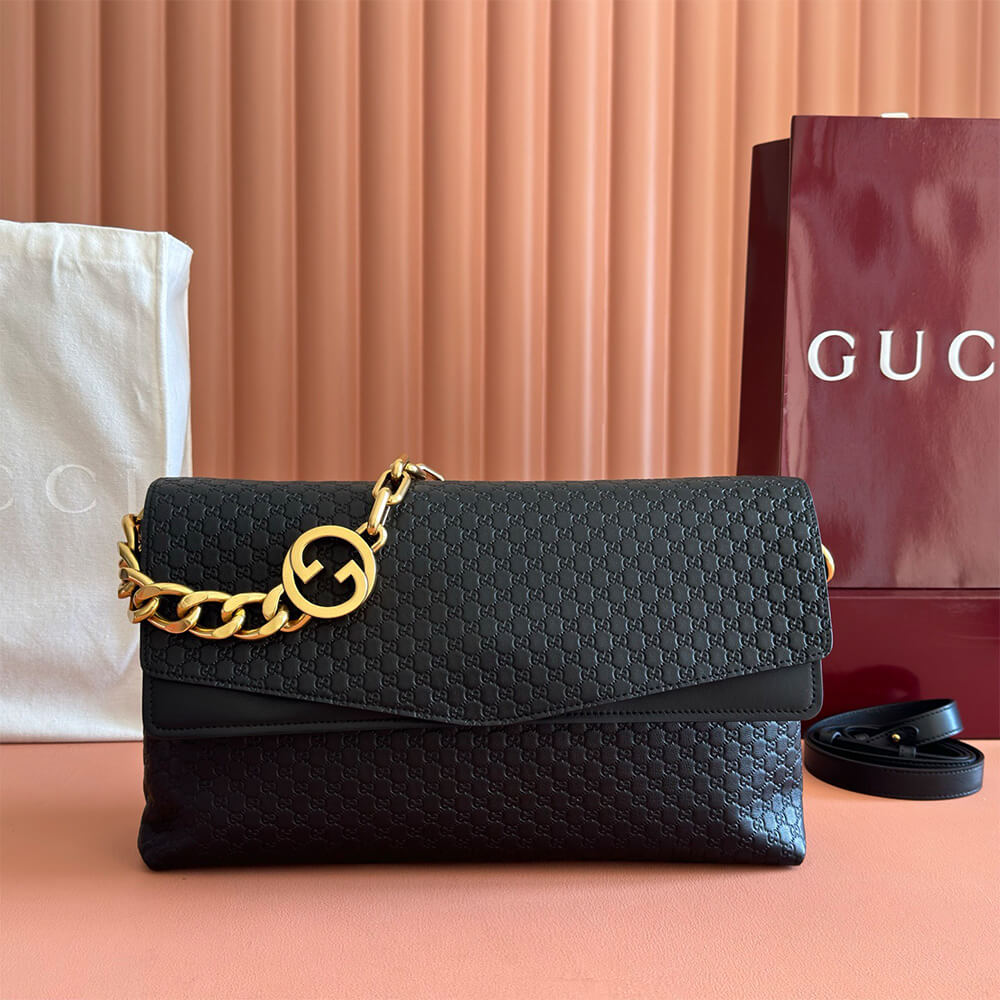 Gvc*1 Large shoulder bag with chain(HIGH-END GRADE)
