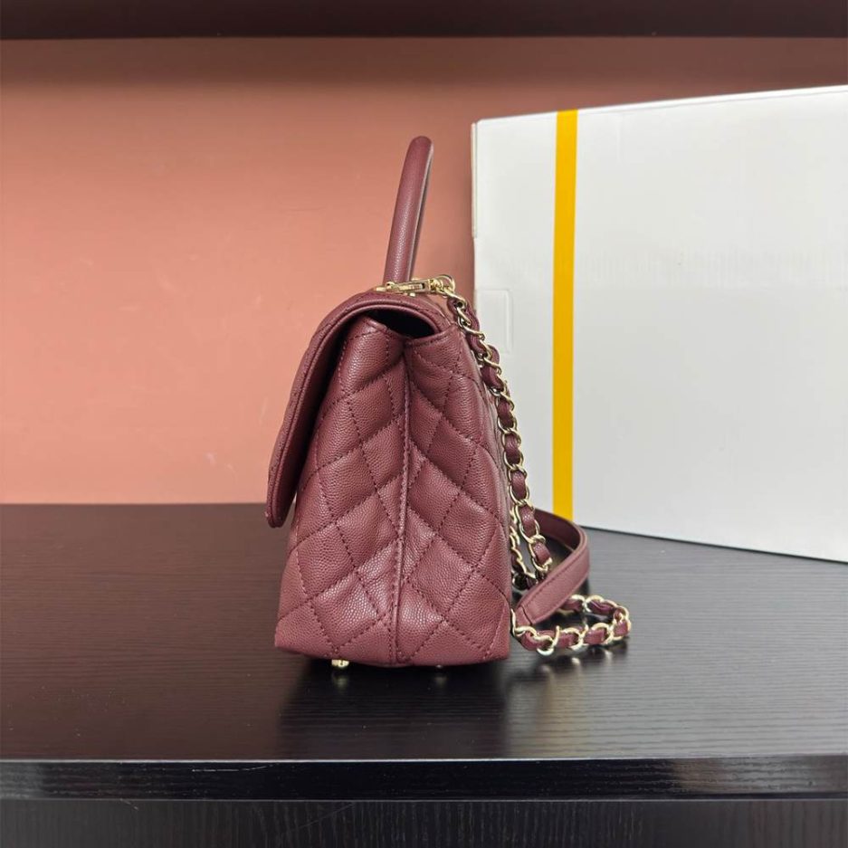 Ch**el Large Coco Handle Flap Shoulder Bag