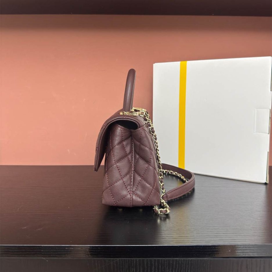 Ch**el Small Coco Handle Flap Shoulder Bag