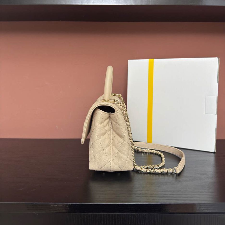 Ch**el Small Coco Handle Flap Shoulder Bag