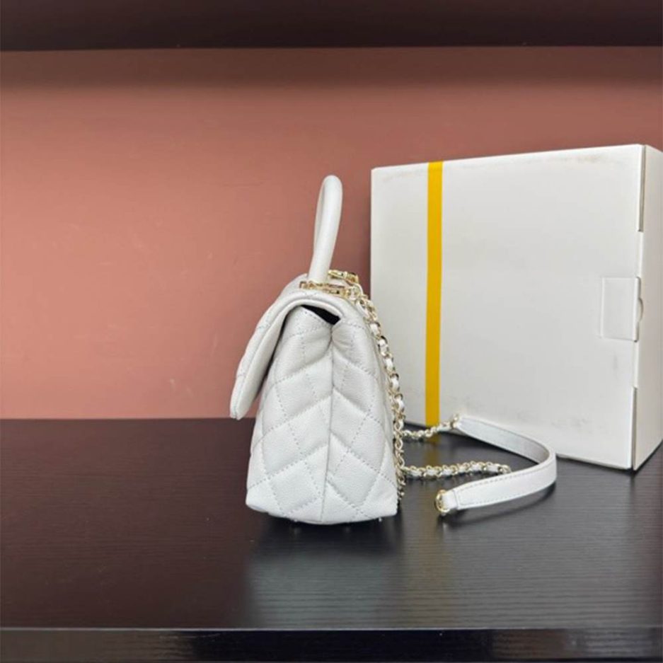 Ch**el Small Coco Handle Flap Shoulder Bag