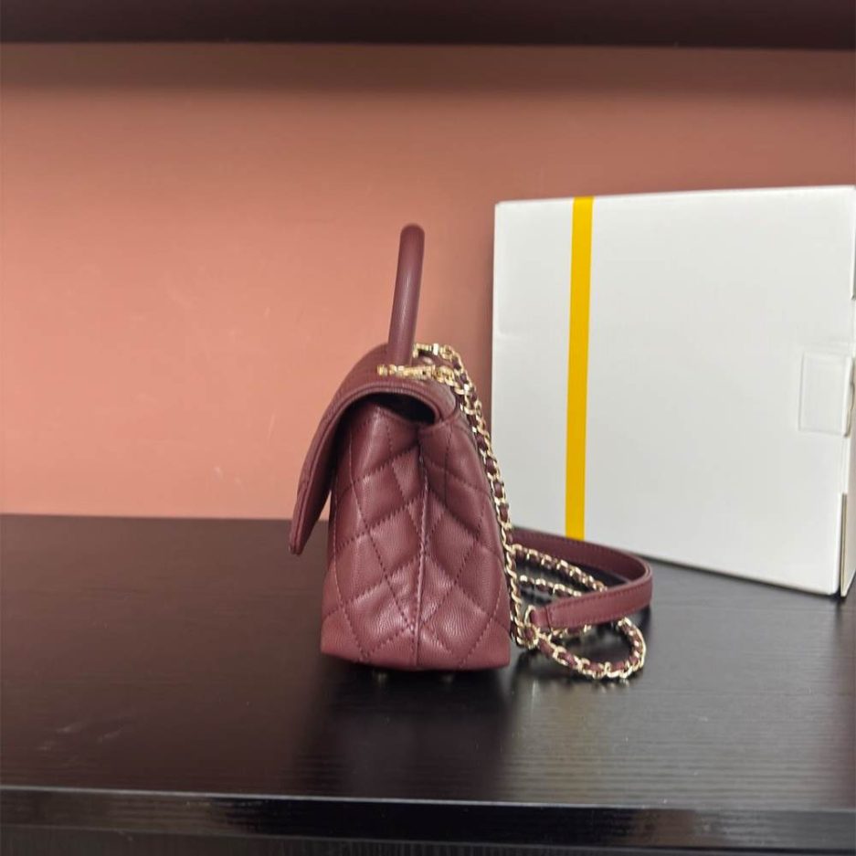 Ch**el Small Coco Handle Flap Shoulder Bag