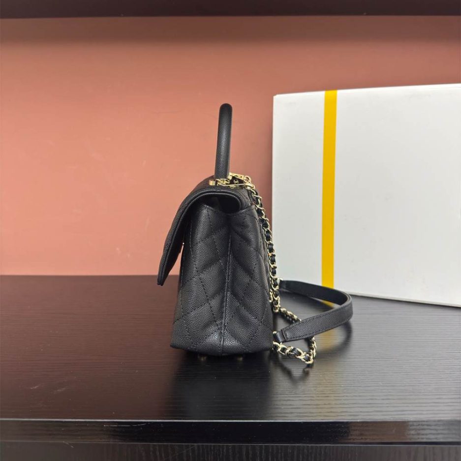 Ch**el Small Coco Handle Flap Shoulder Bag