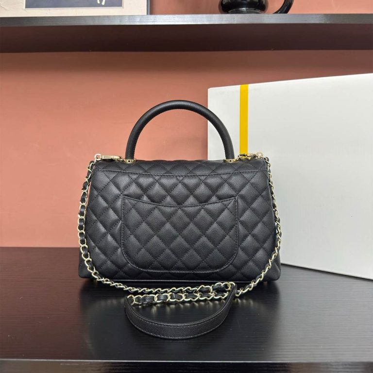 Ch**el Large Coco Handle Flap Shoulder Bag
