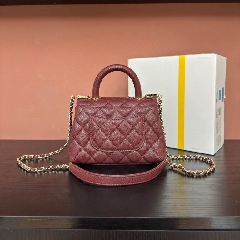 Ch**el Coco handle flap shoulder bag Mini