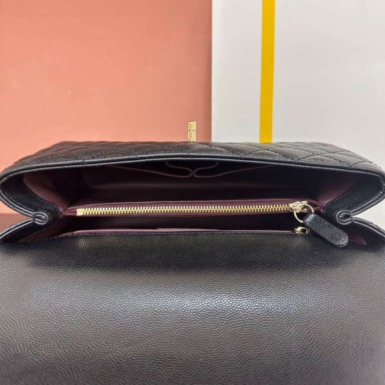 Ch**el Large Coco Handle Flap Shoulder Bag