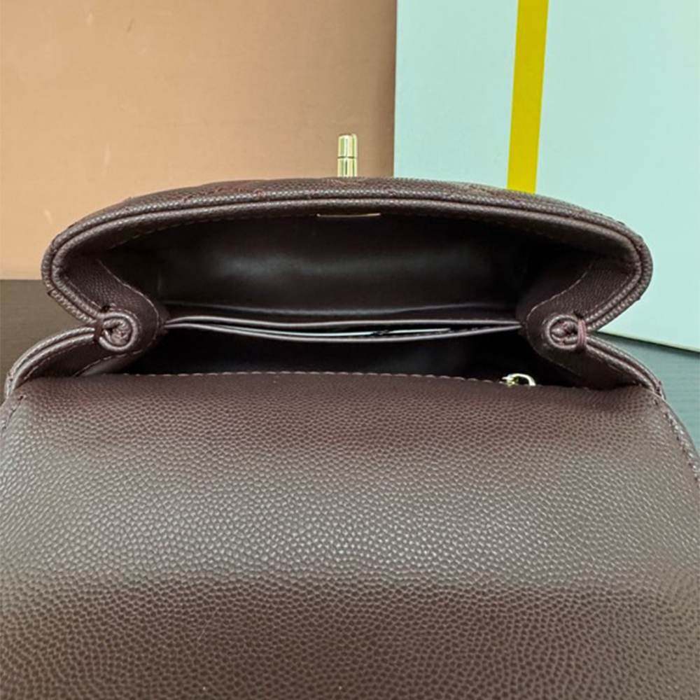 Ch**el Coco handle flap shoulder bag Mini