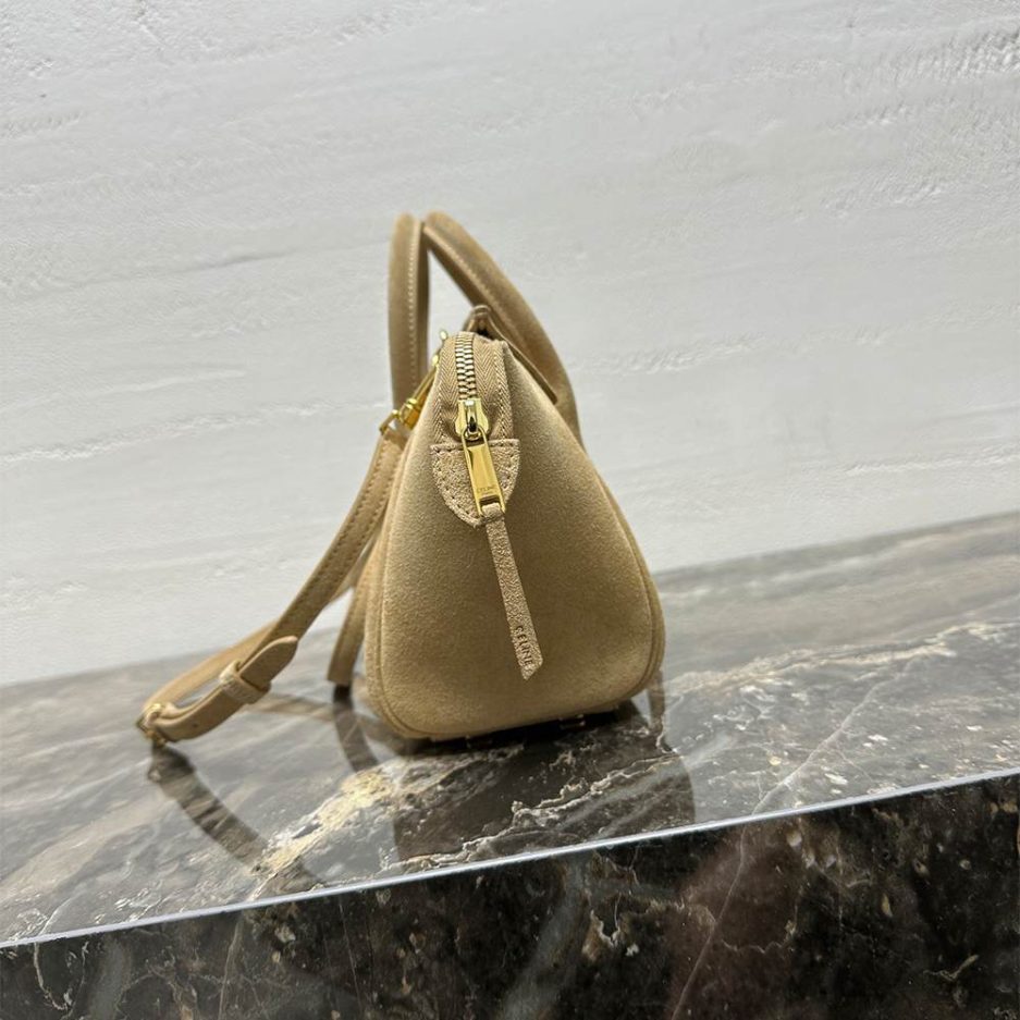 Ce1i*e SMALL LUGGAGE IN SUEDE CALFSKIN(HIGH-END GRADE)