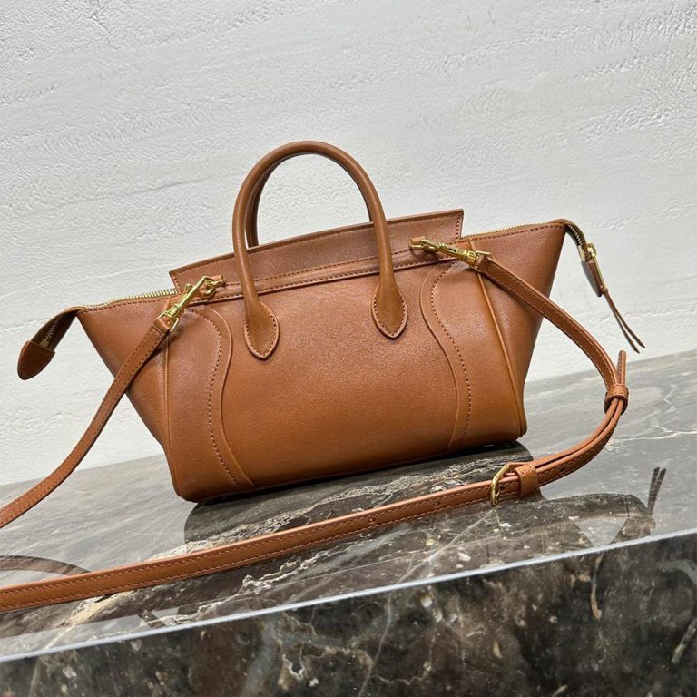 Ce1i*e LITTLE LUGGAGE IN S*pPLE SHINY LAMBSKIN(HIGH-END GRADE)