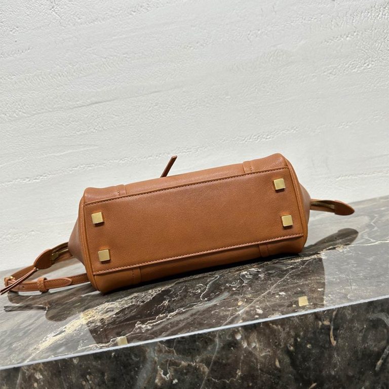 Ce1i*e LITTLE LUGGAGE IN S*pPLE SHINY LAMBSKIN(HIGH-END GRADE)