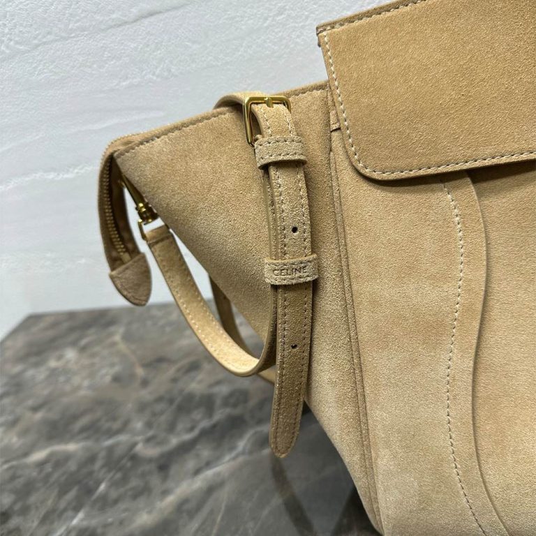 Ce1i*e LUGGAGE IN SUEDE CALFSKIN(HIGH-END GRADE)