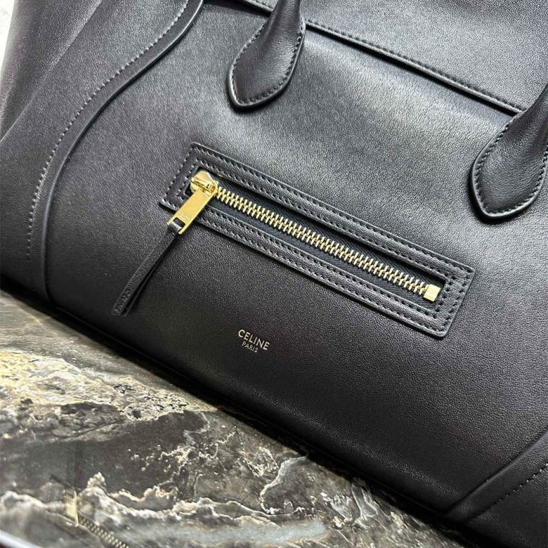 Ce1i*e LUGGAGE IN S*pPLE SHINY LAMBSKIN(HIGH-END GRADE)