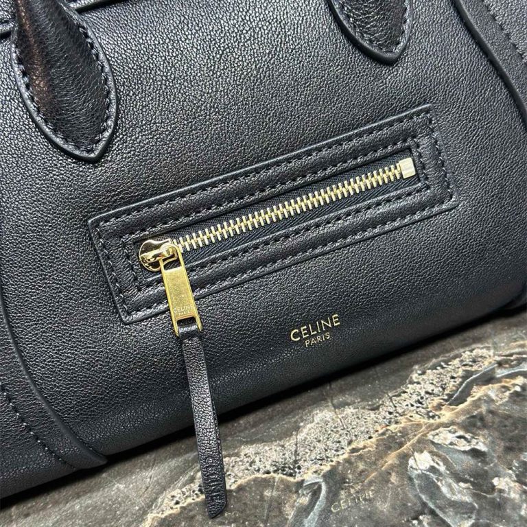 Ce1i*e LITTLE LUGGAGE IN S*pPLE SHINY LAMBSKIN(HIGH-END GRADE)