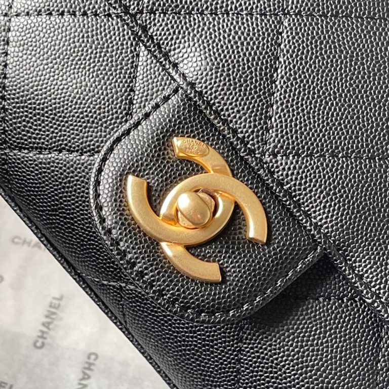 Ch**el Mini Flap with top handle(HIGH-END GRADE)