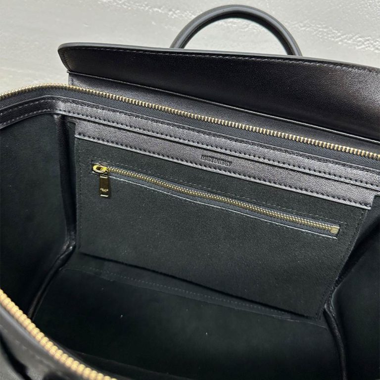 Ce1i*e LITTLE LUGGAGE IN S*pPLE SHINY LAMBSKIN(HIGH-END GRADE)