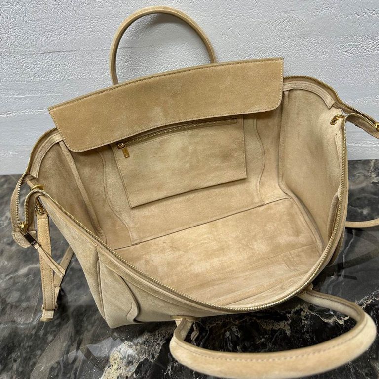 Ce1i*e LUGGAGE IN SUEDE CALFSKIN(HIGH-END GRADE)