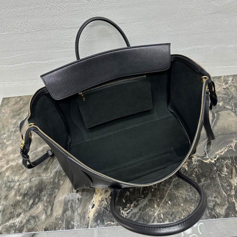 Ce1i*e LUGGAGE IN S*pPLE SHINY LAMBSKIN(HIGH-END GRADE)