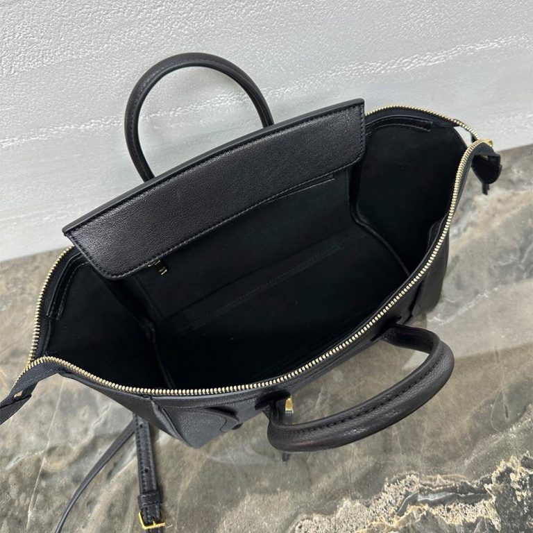 Ce1i*e LITTLE LUGGAGE IN S*pPLE SHINY LAMBSKIN(HIGH-END GRADE)