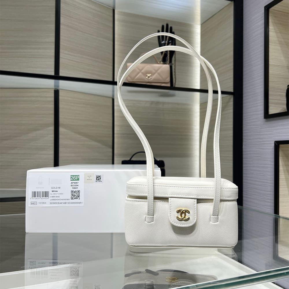 Ch**el Long Vanity with Leather Strap(HIGH-END GRADE)