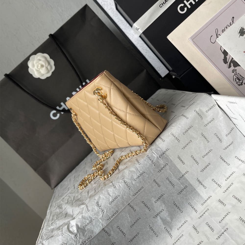 Ch**el Small Shopping Bag(HIGH-END GRADE)