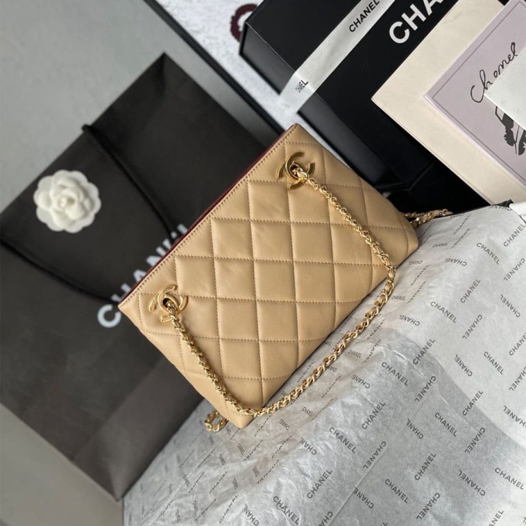 Ch**el Small Shopping Bag(HIGH-END GRADE)