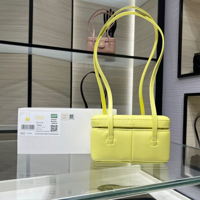 Ch**el Long Vanity with Leather Strap(HIGH-END GRADE)