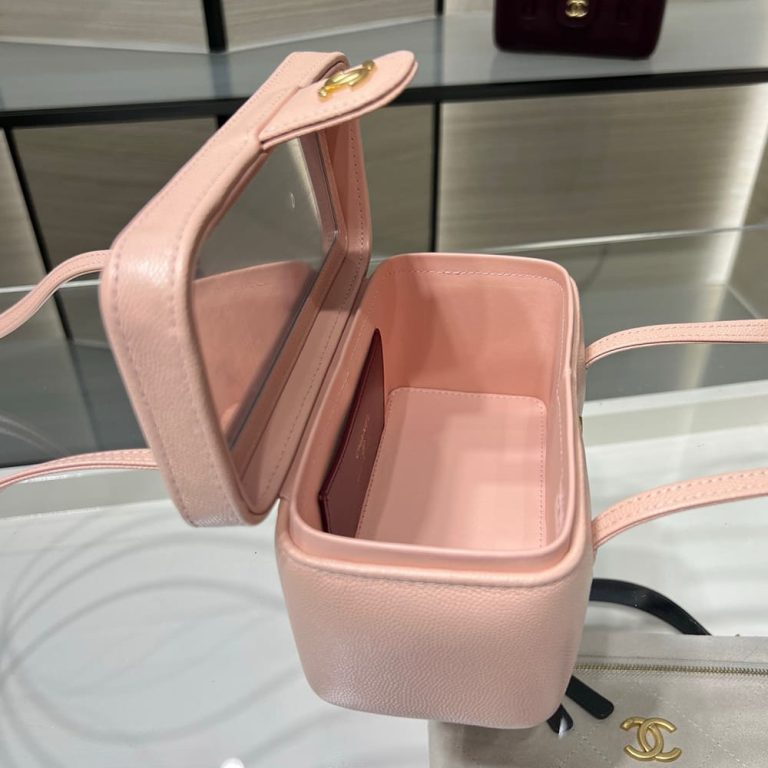 Ch**el Long Vanity with Leather Strap(HIGH-END GRADE)