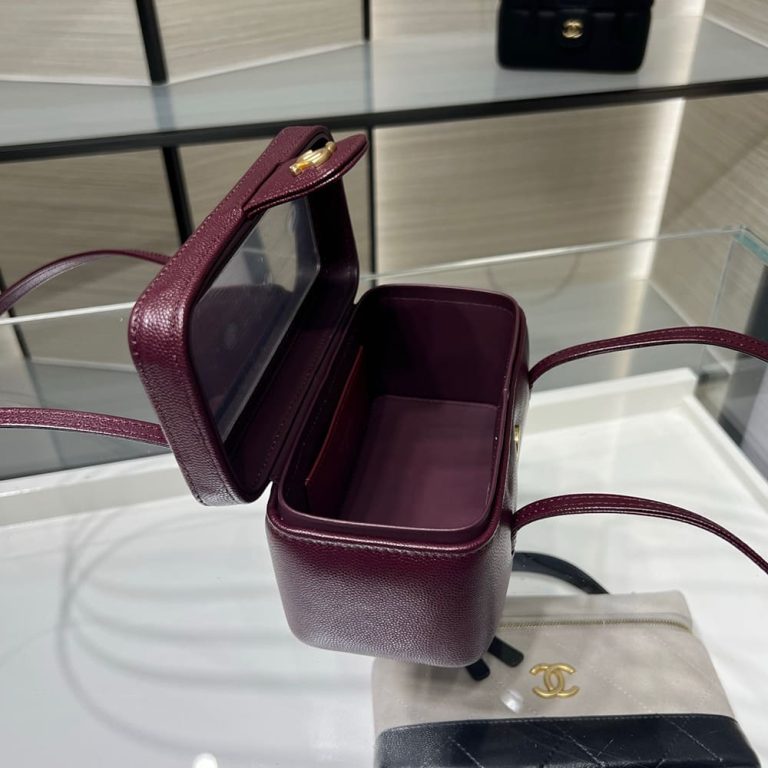 Ch**el Long Vanity with Leather Strap(HIGH-END GRADE)