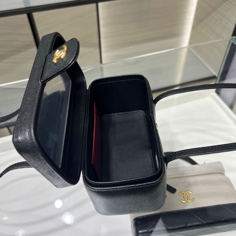 Ch**el Long Vanity with Leather Strap(HIGH-END GRADE)