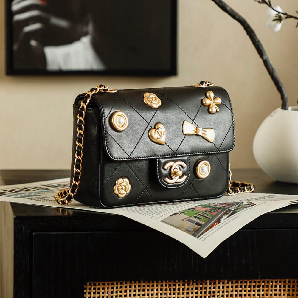 CAHNEL Mini Flap Handbag(HIGH-END GRADE)