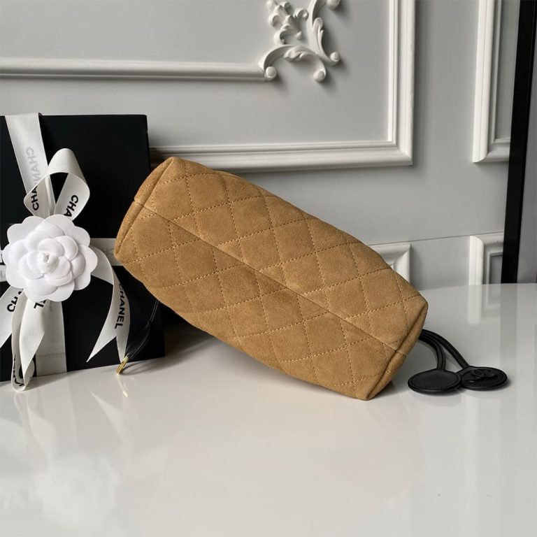 Ch**el Clutch with Leather Strap(HIGH-END GRADE)