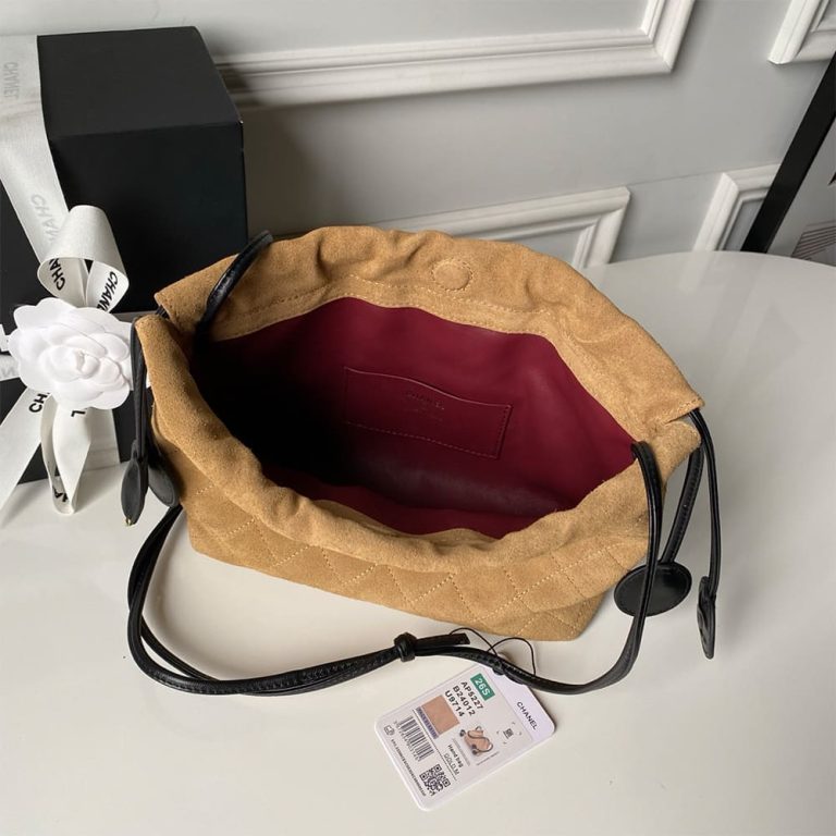 Ch**el Clutch with Leather Strap(HIGH-END GRADE)